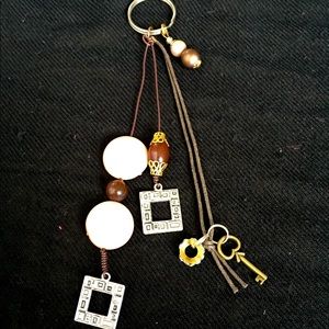 Hand Crafted Keychain/Handbag Embellishment
